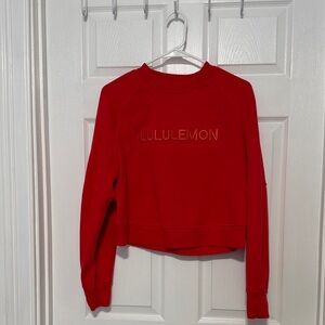 SALE PRICE! Lululemon wordmark sweatshirt xs/s